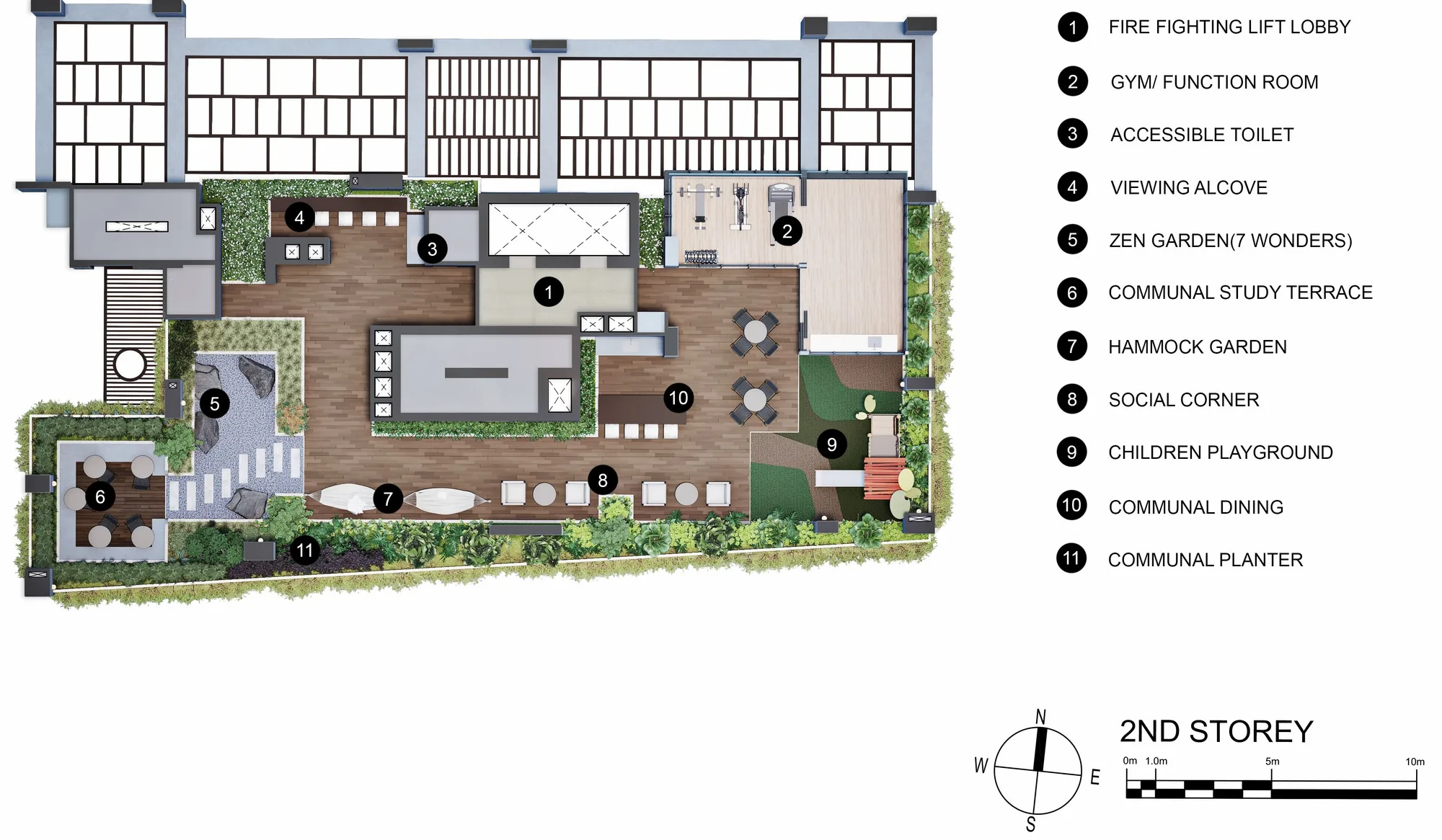 Hill House site plan