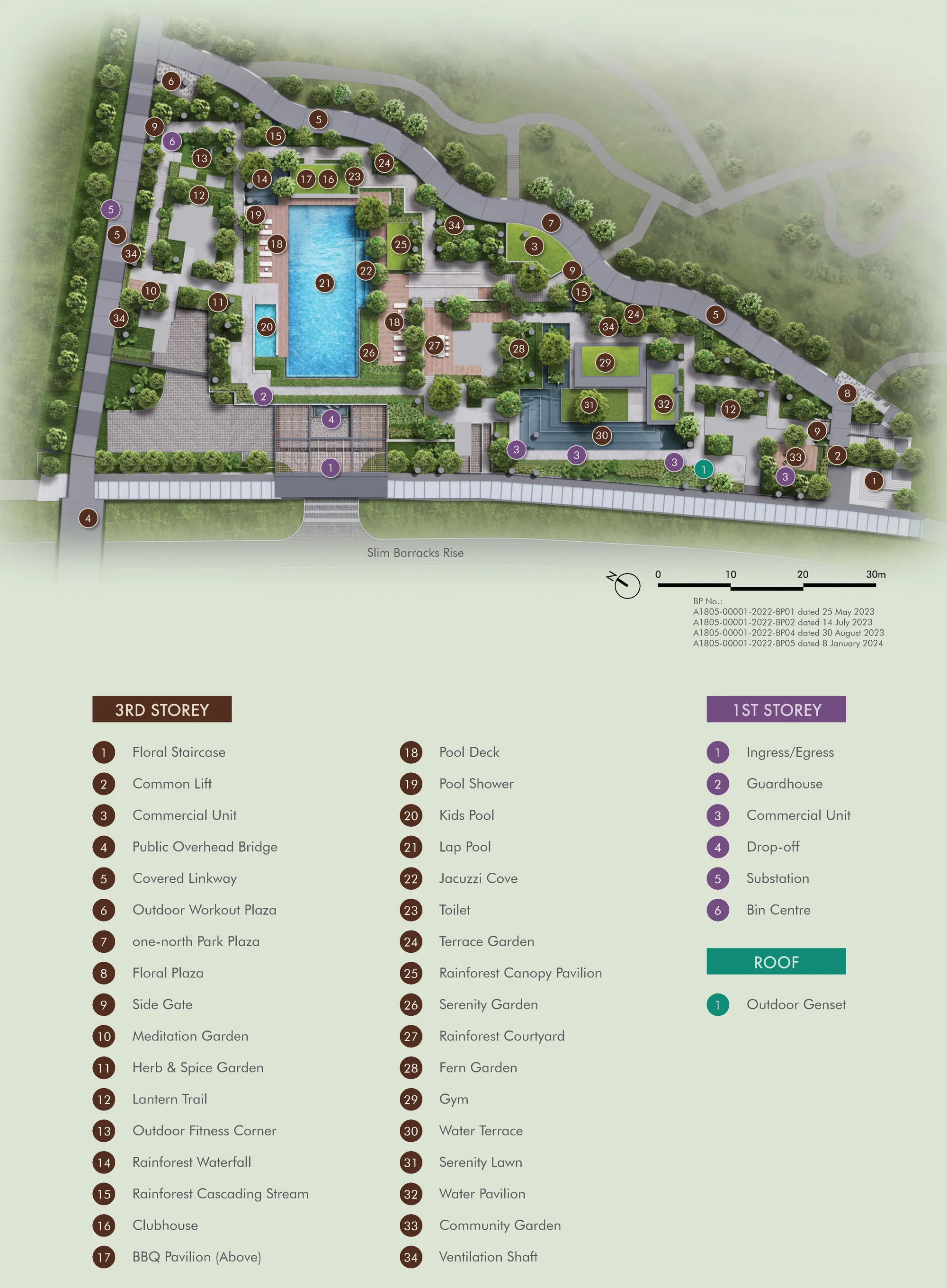The Hill @ One-North site plan