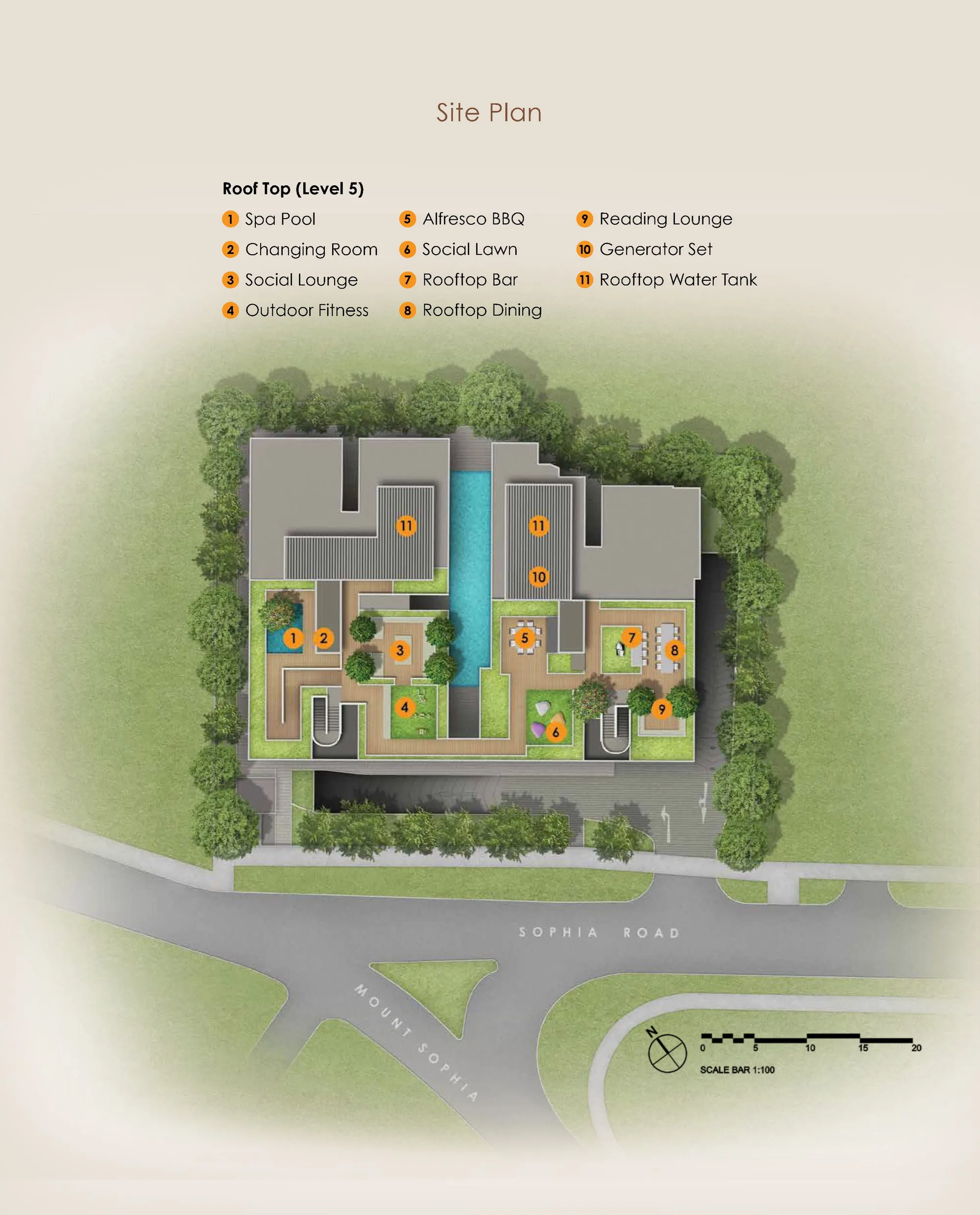 Orchard Sophia site plan
