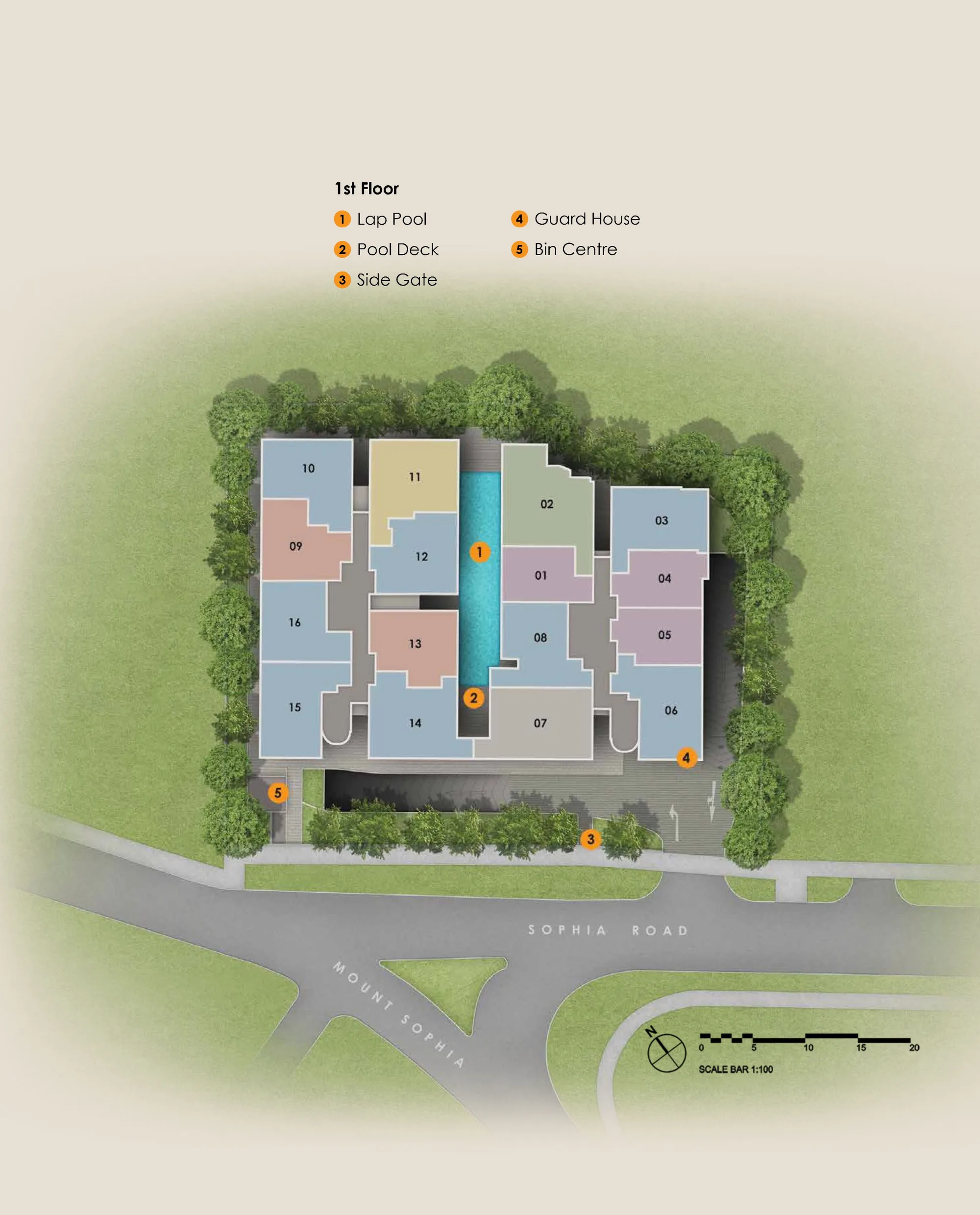 Orchard Sophia site plan