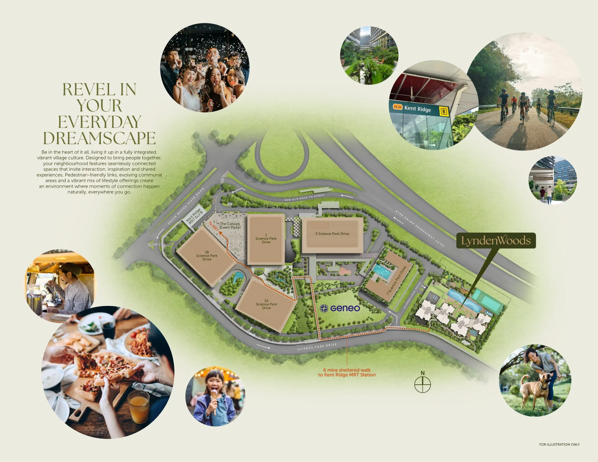 LyndenWoods location map