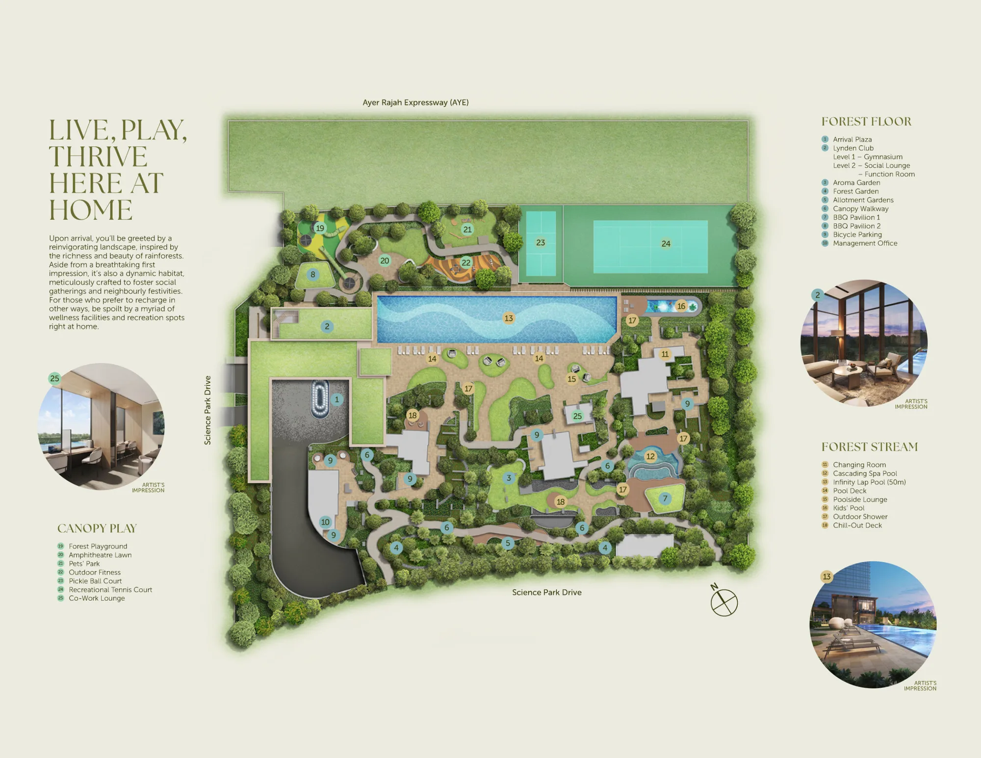 LyndenWoods site plan