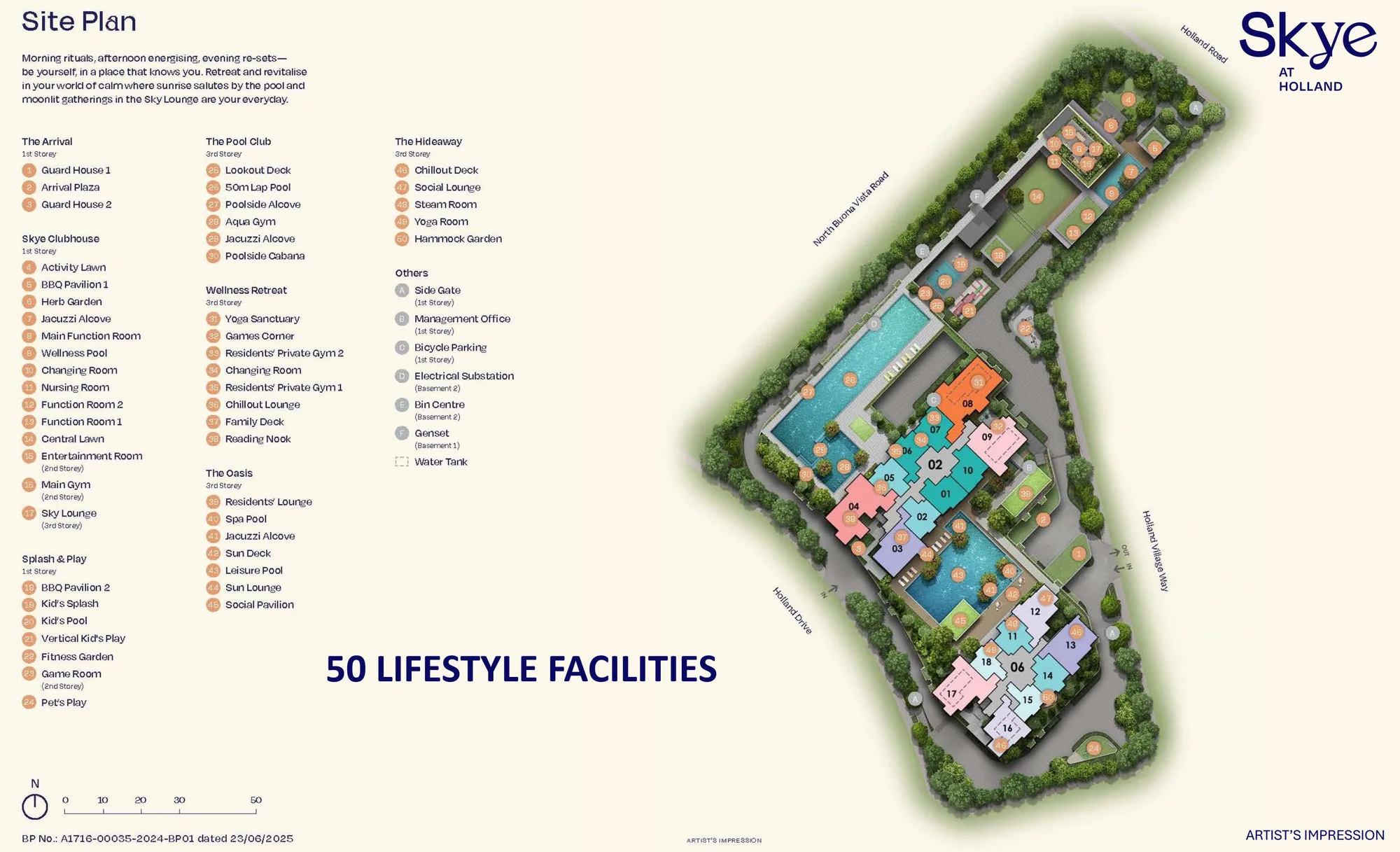 Skye at Holland site plan