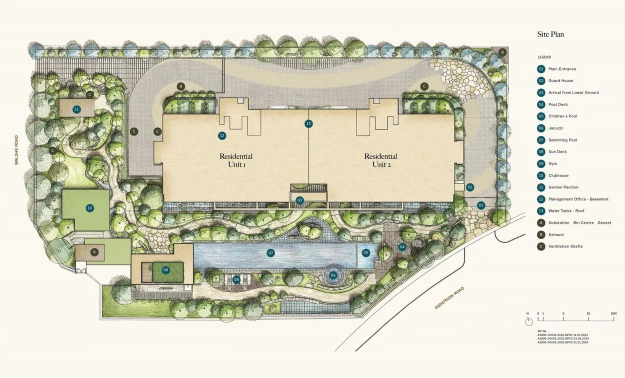 21 Anderson site plan