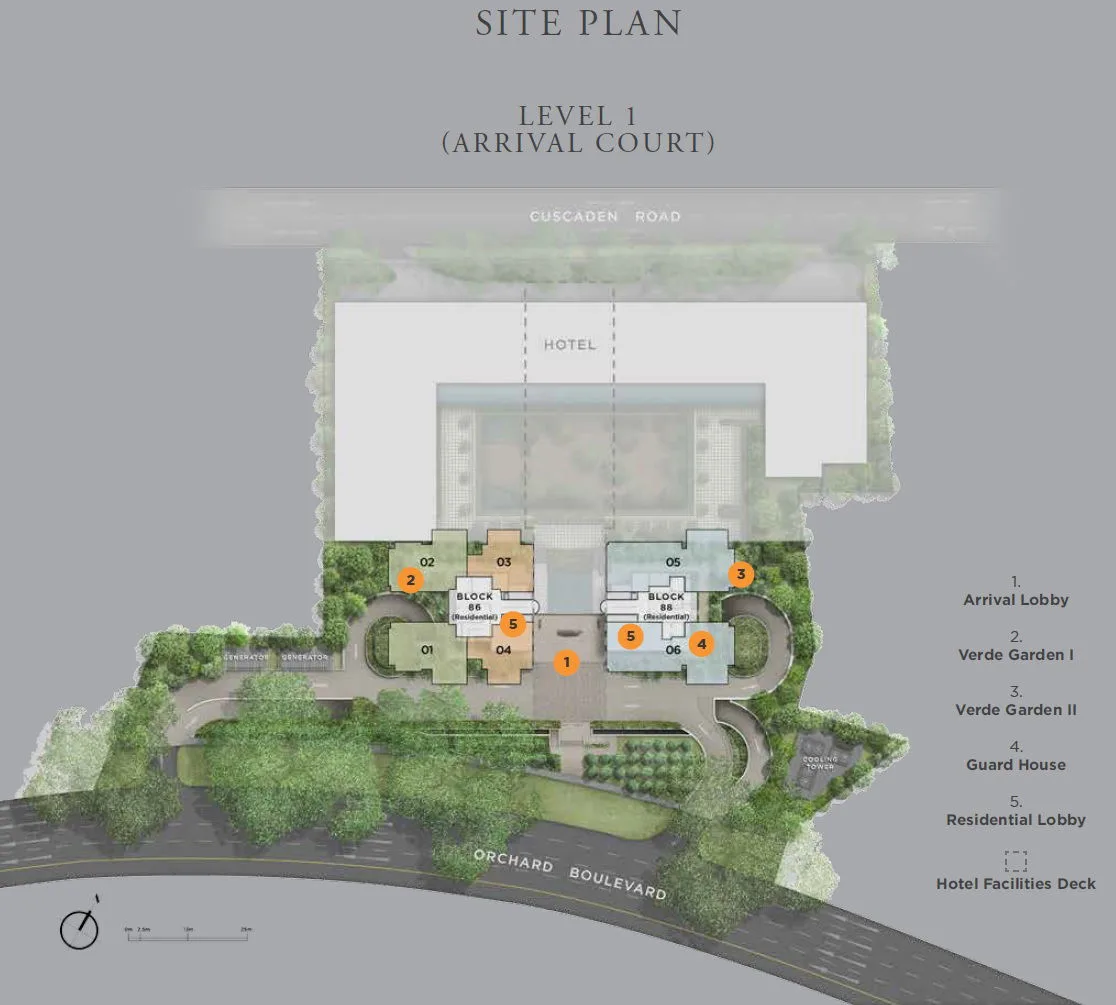 Boulevard 88 site plan
