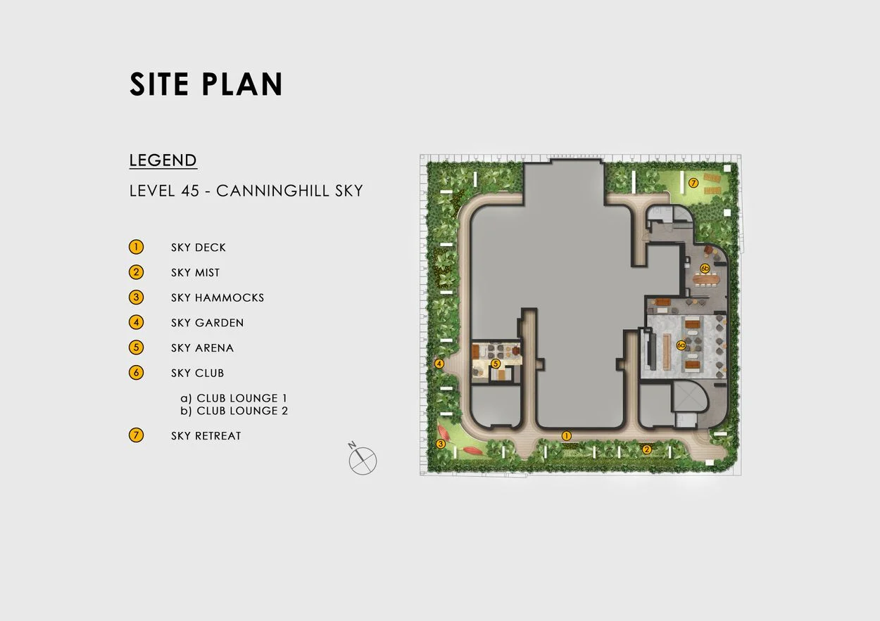 Canninghill Piers site plan 2 of 3