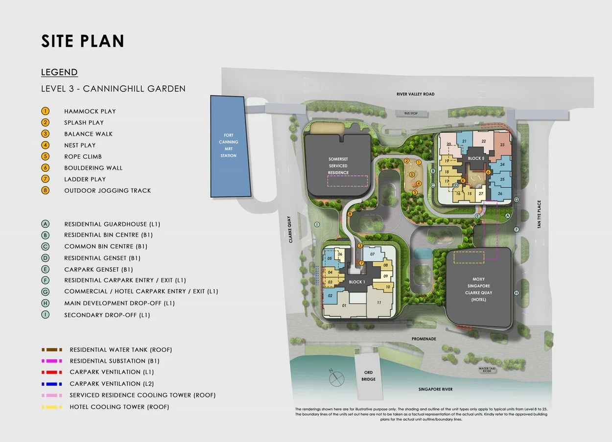 Canninghill Piers site plan 3 of 3