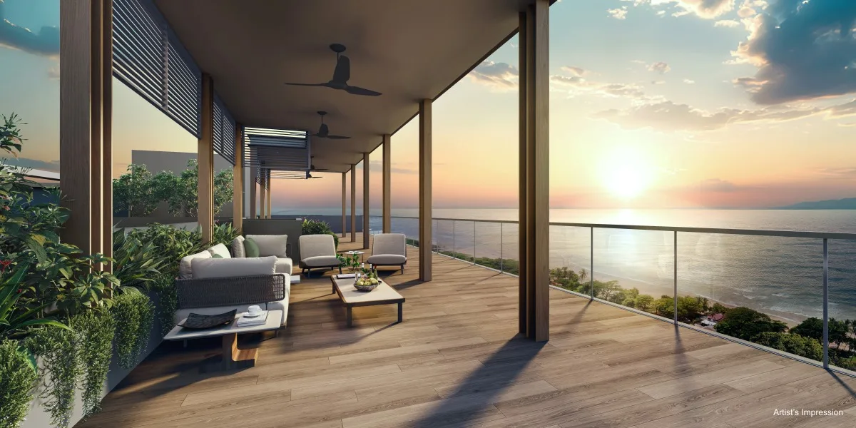 Coastal Cabana — artist's impression