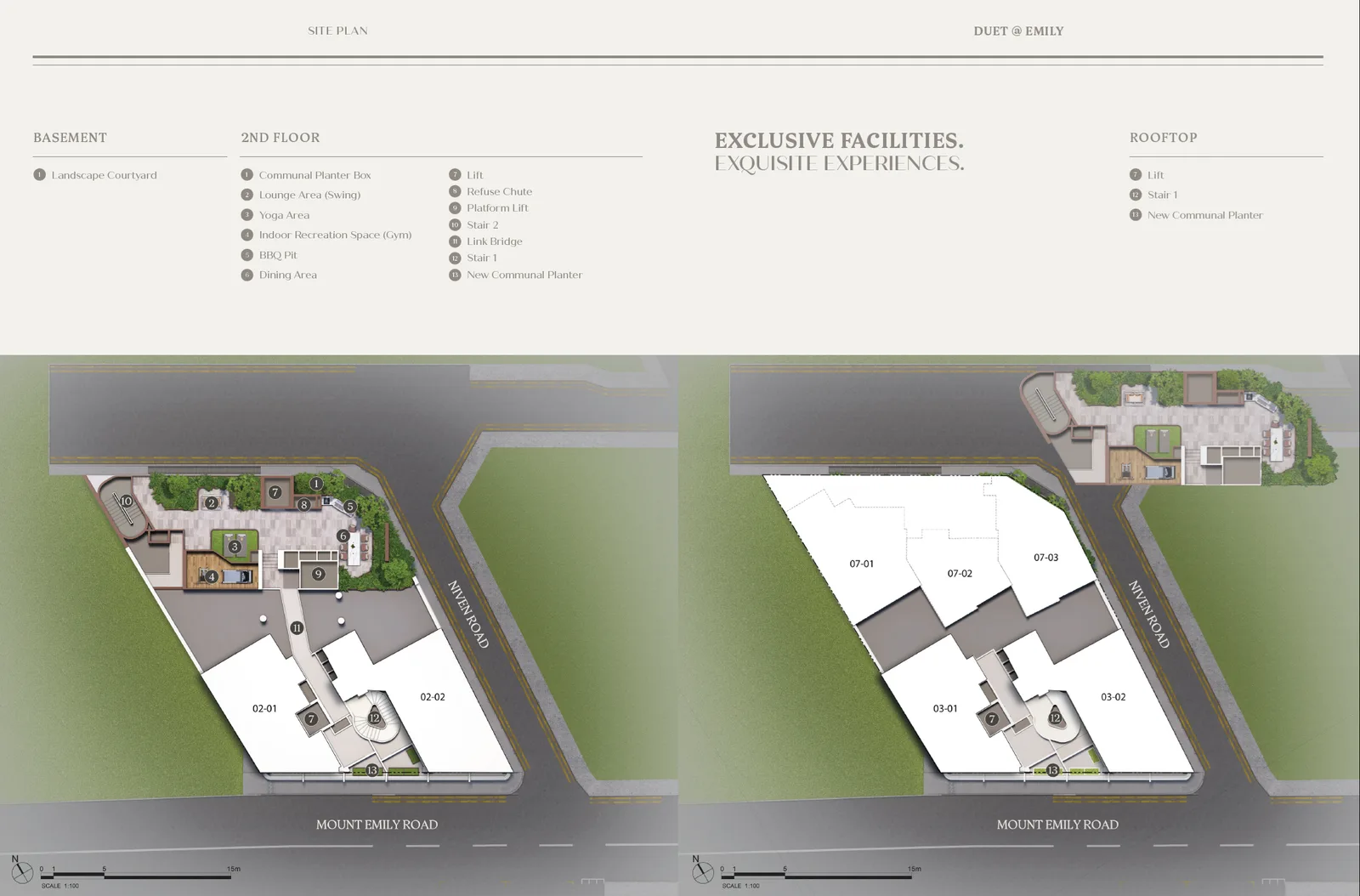 Duet @ Emily site plan