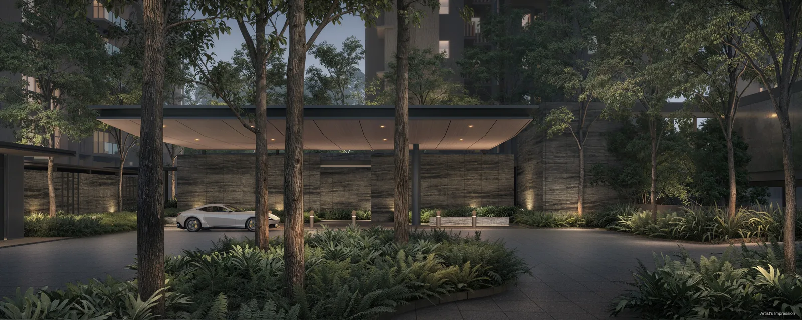 Dunearn House — artist's impression