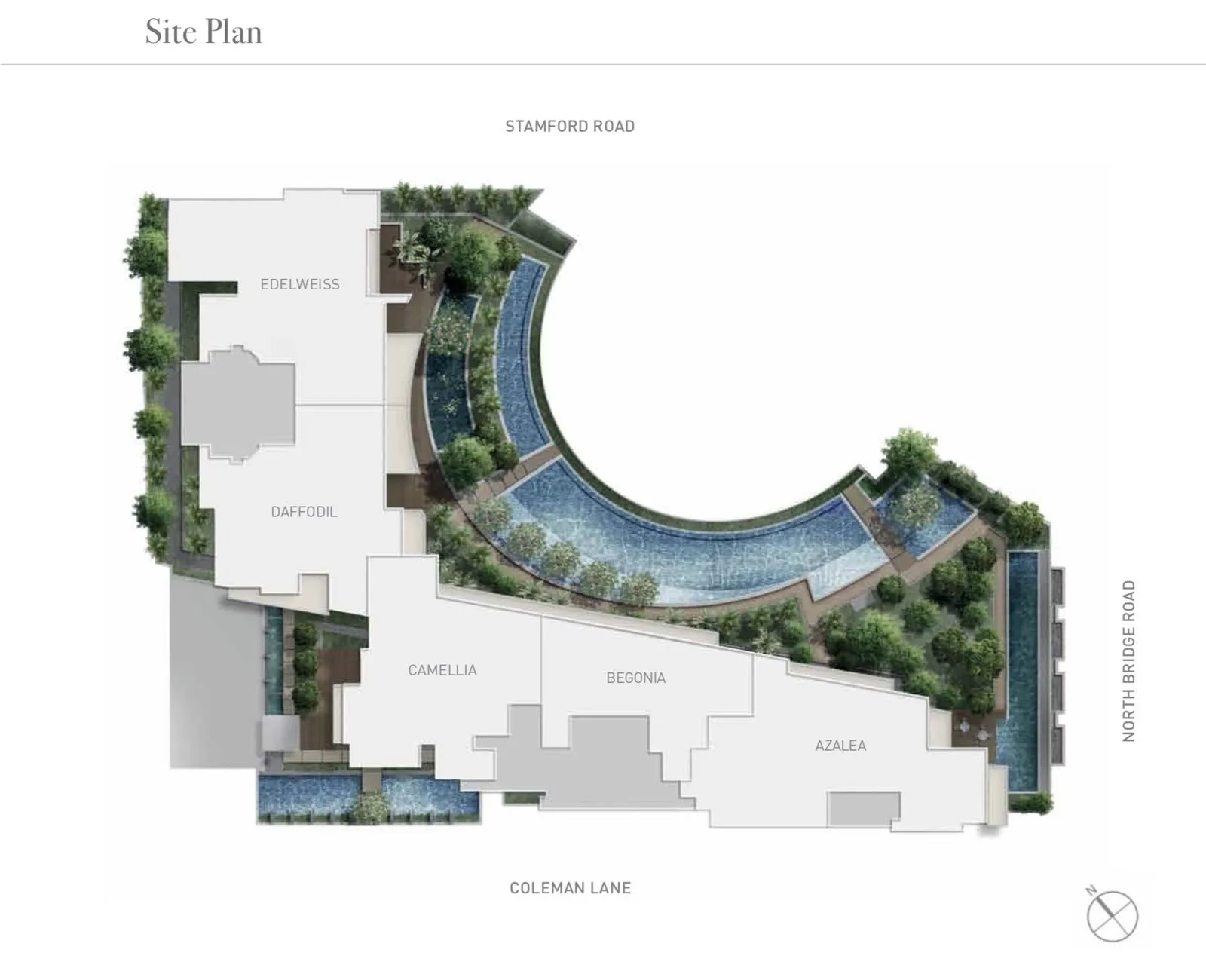 Eden Residences Capitol site plan