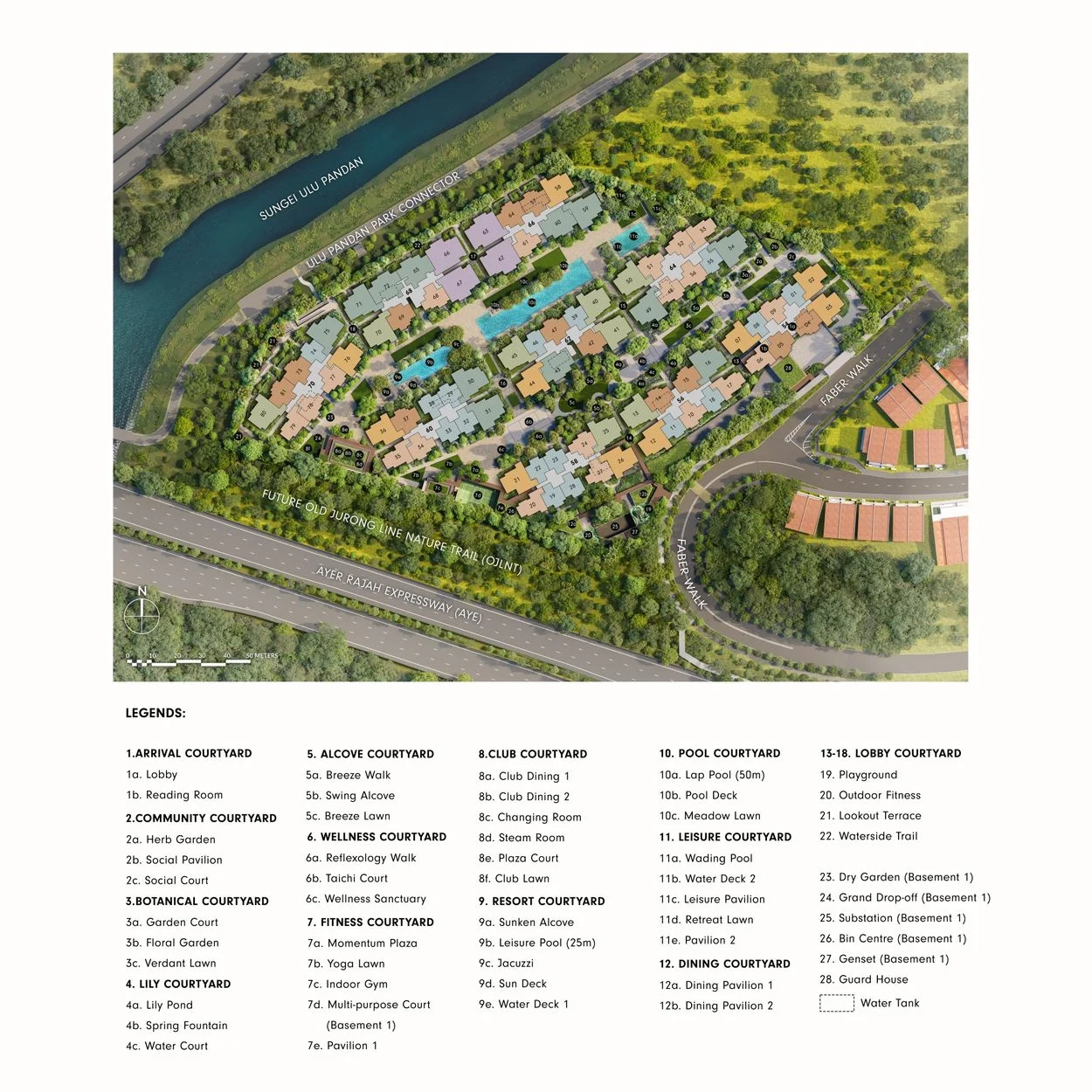 Faber Residence site plan