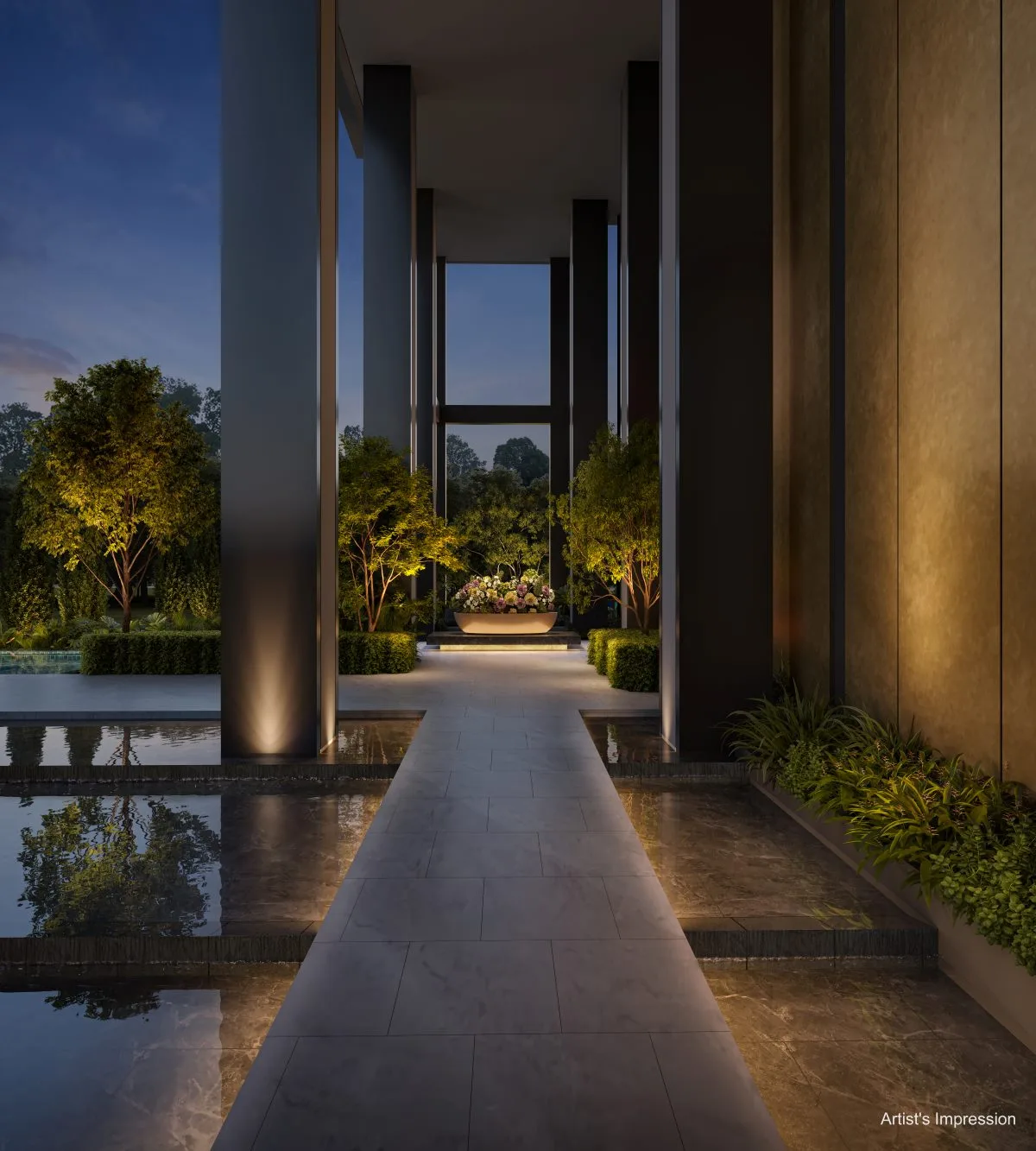 Hudson Place Residences — artist's impression