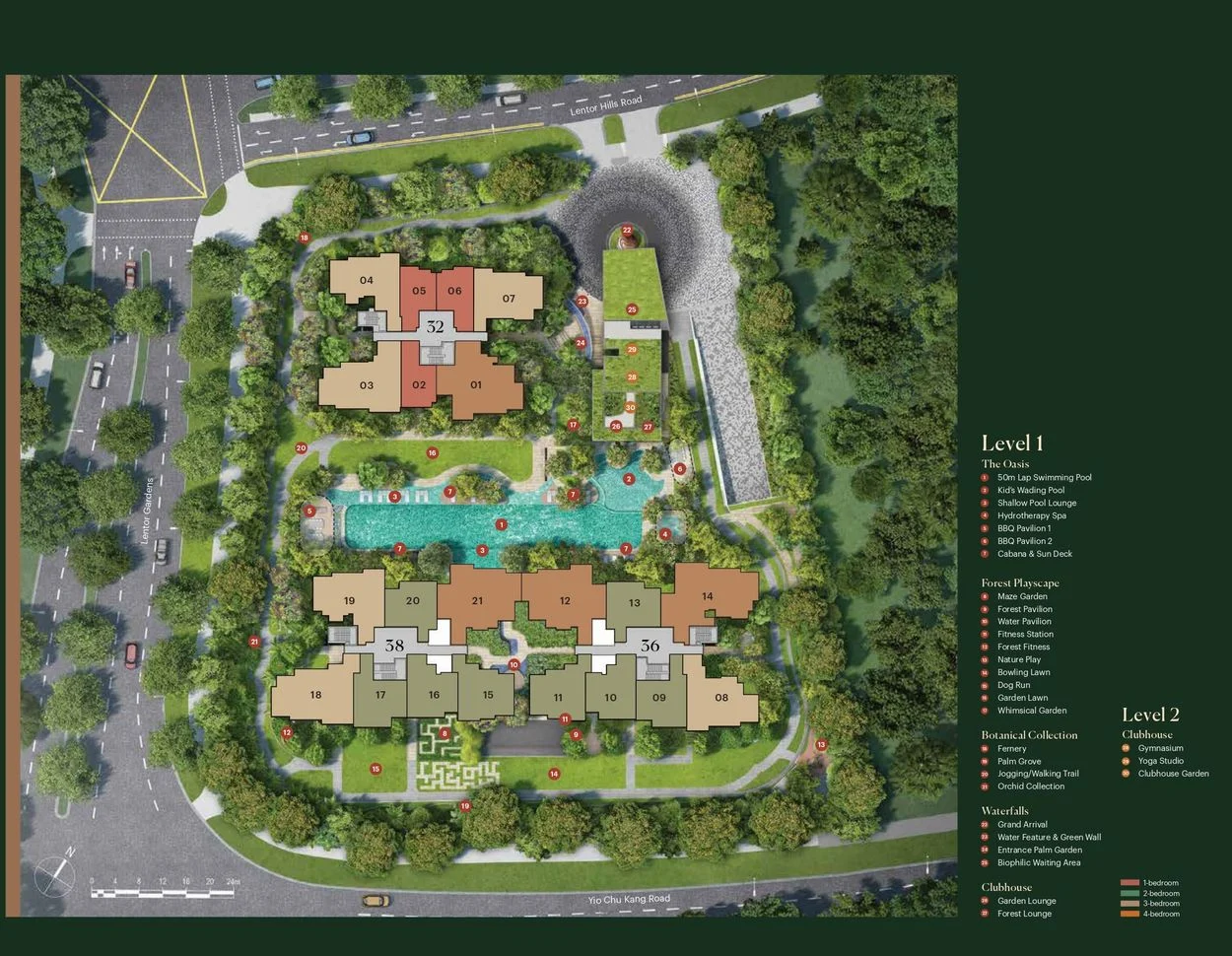 Lentoria site plan 1 of 2