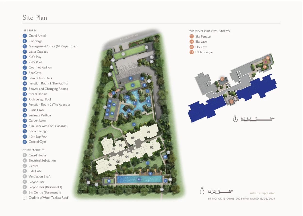 Meyer Blue site plan