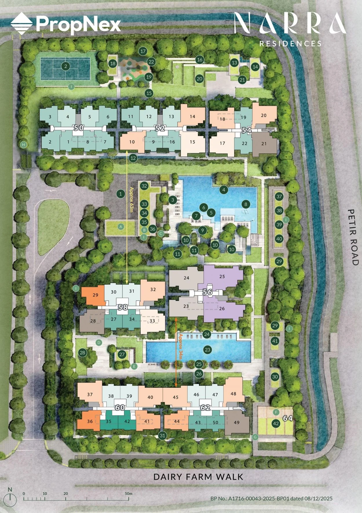Narra Residences site plan