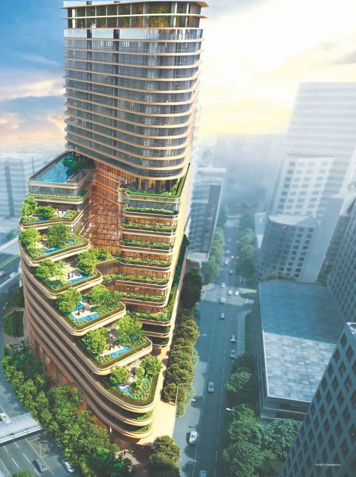 Newport Residences — artist's impression