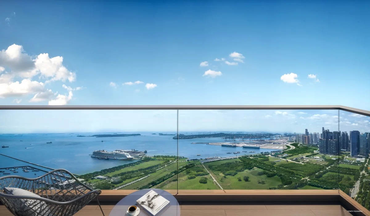 One Marina Gardens — artist's impression