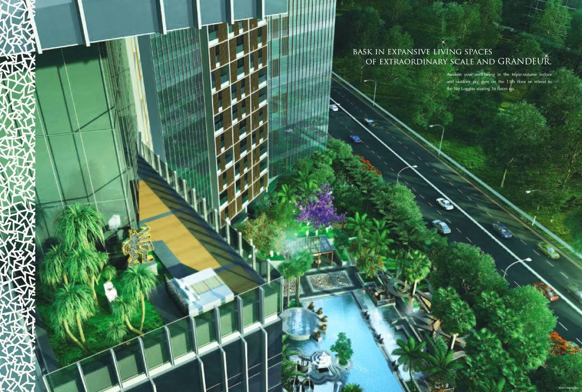 OUE @ Twin Peak — artist's impression