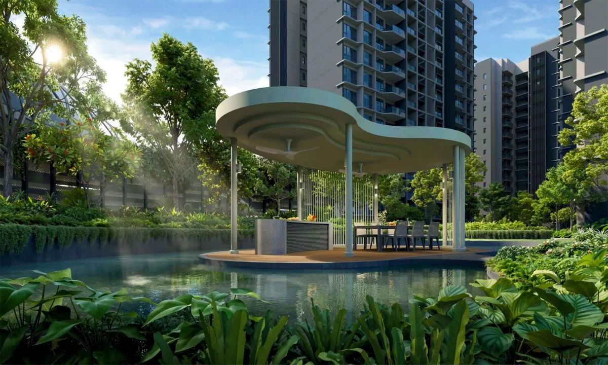 Tengah Garden Residences — artist's impression