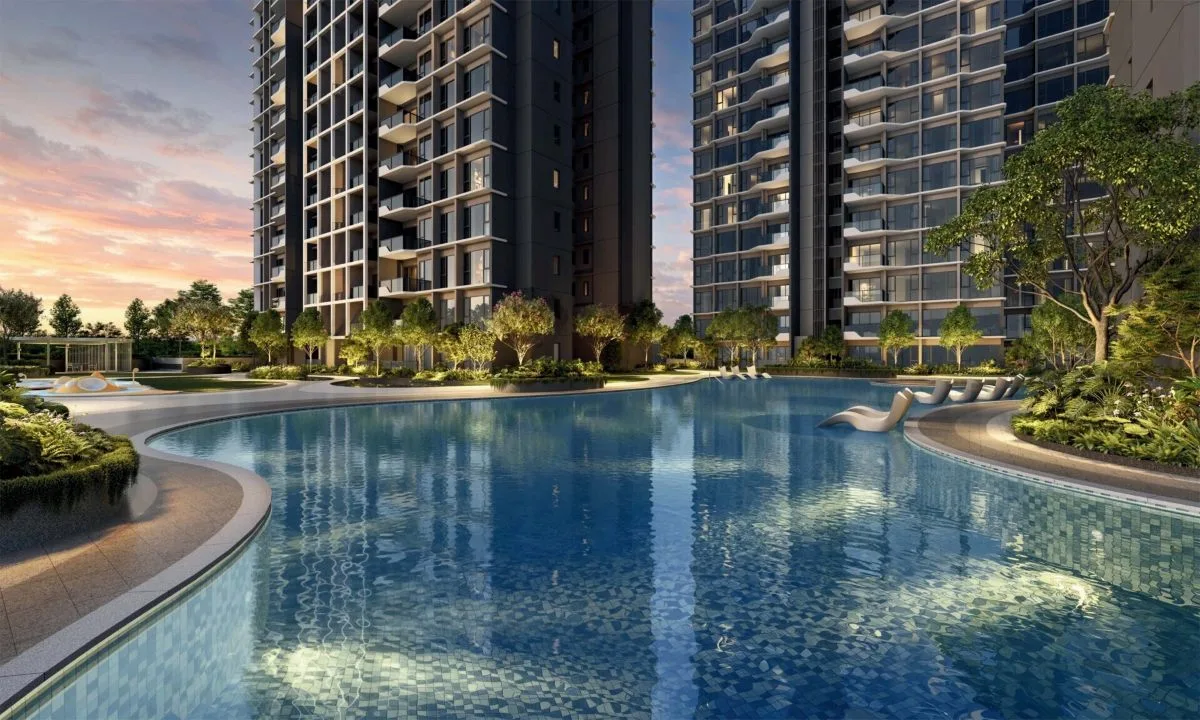 Tengah Garden Residences, the first private condominium in Singapore's forest town