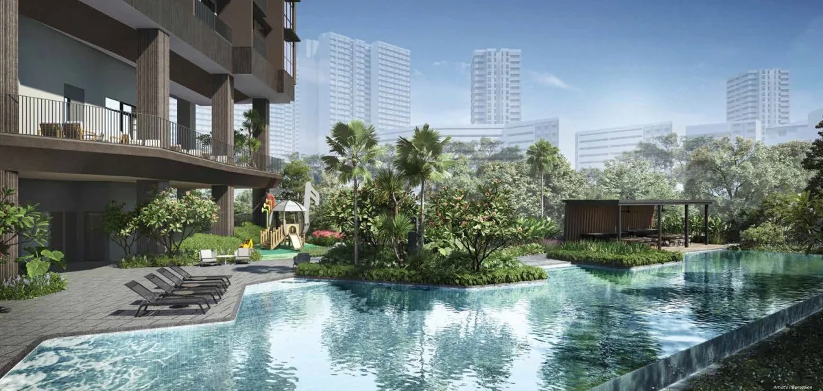 The Arcady at Boon Keng — artist's impression