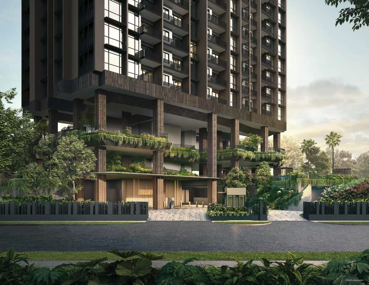 The Arcady at Boon Keng — artist's impression