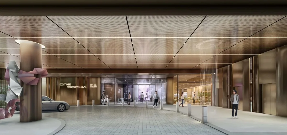 The Collective at One Sophia — artist's impression
