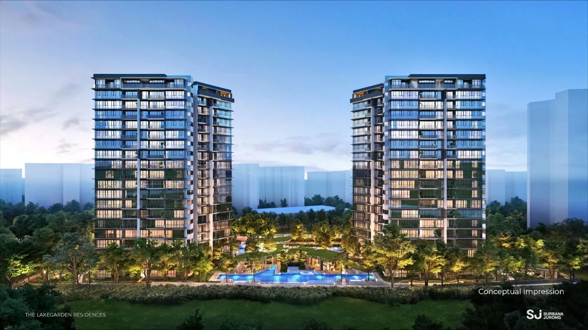The Lakegarden Residences — artist's impression