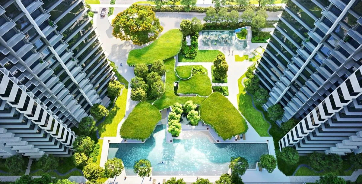 The Lakegarden Residences — artist's impression