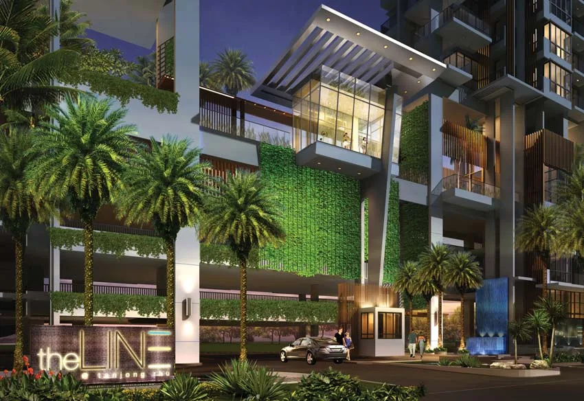 The Line @ Tanjong Rhu — artist's impression