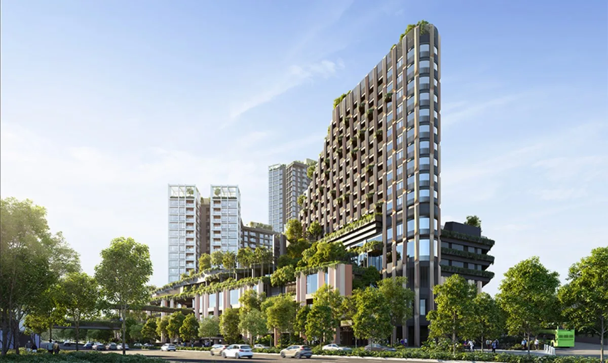 The Reserve Residences — artist's impression