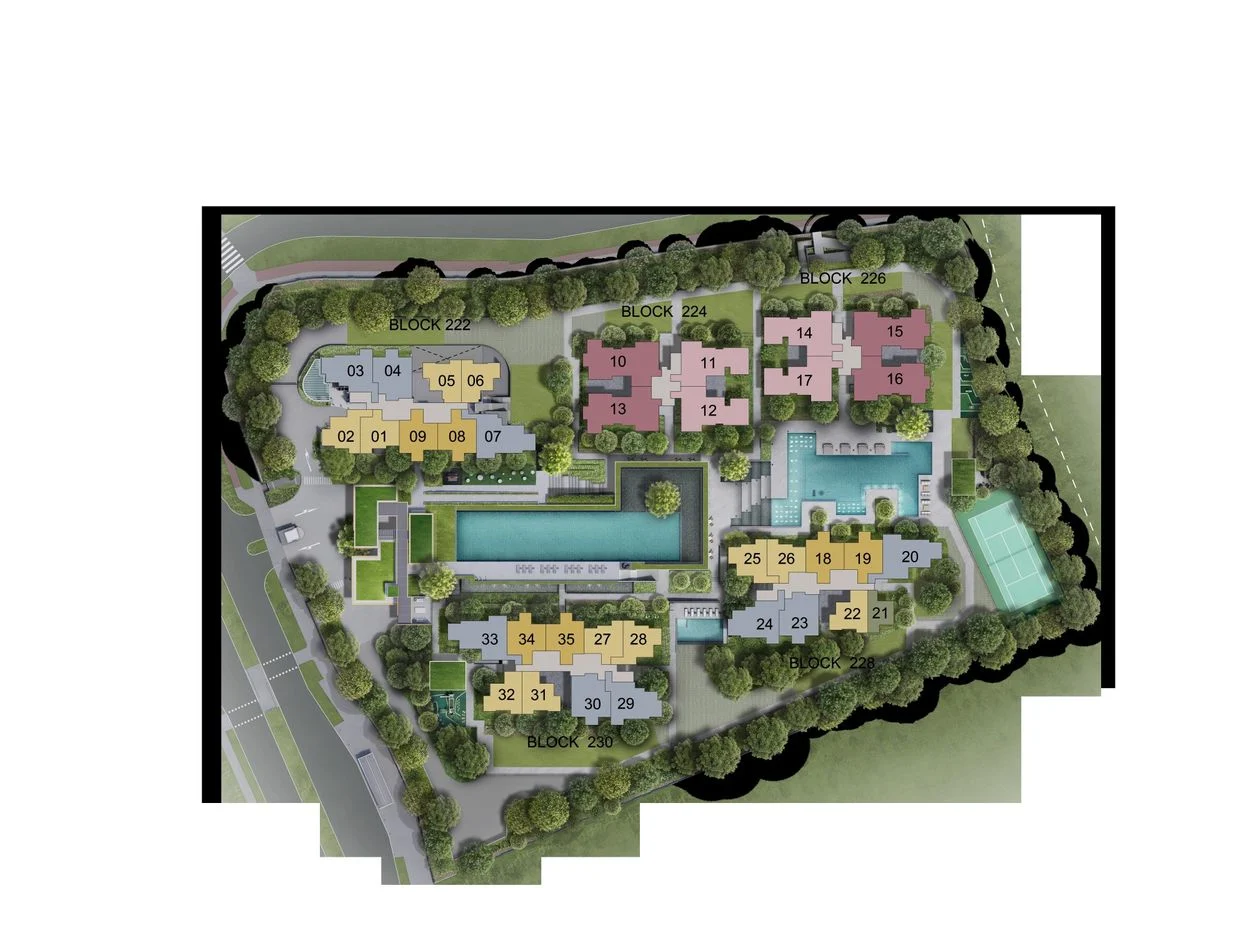 The Sen site plan 3 of 9