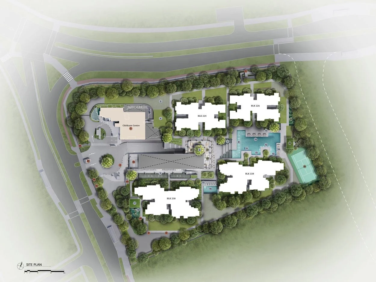 The Sen site plan 7 of 9