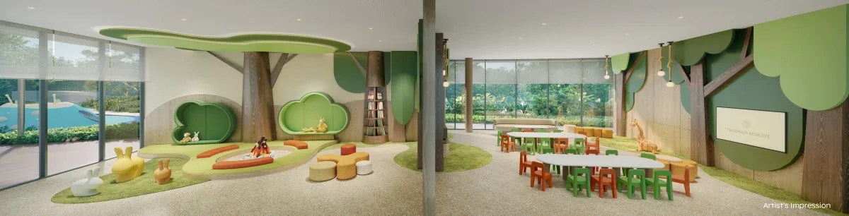 Thomson Reserve — artist's impression