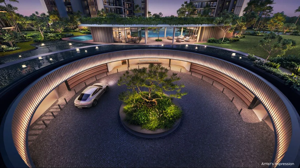 Thomson Reserve — artist's impression