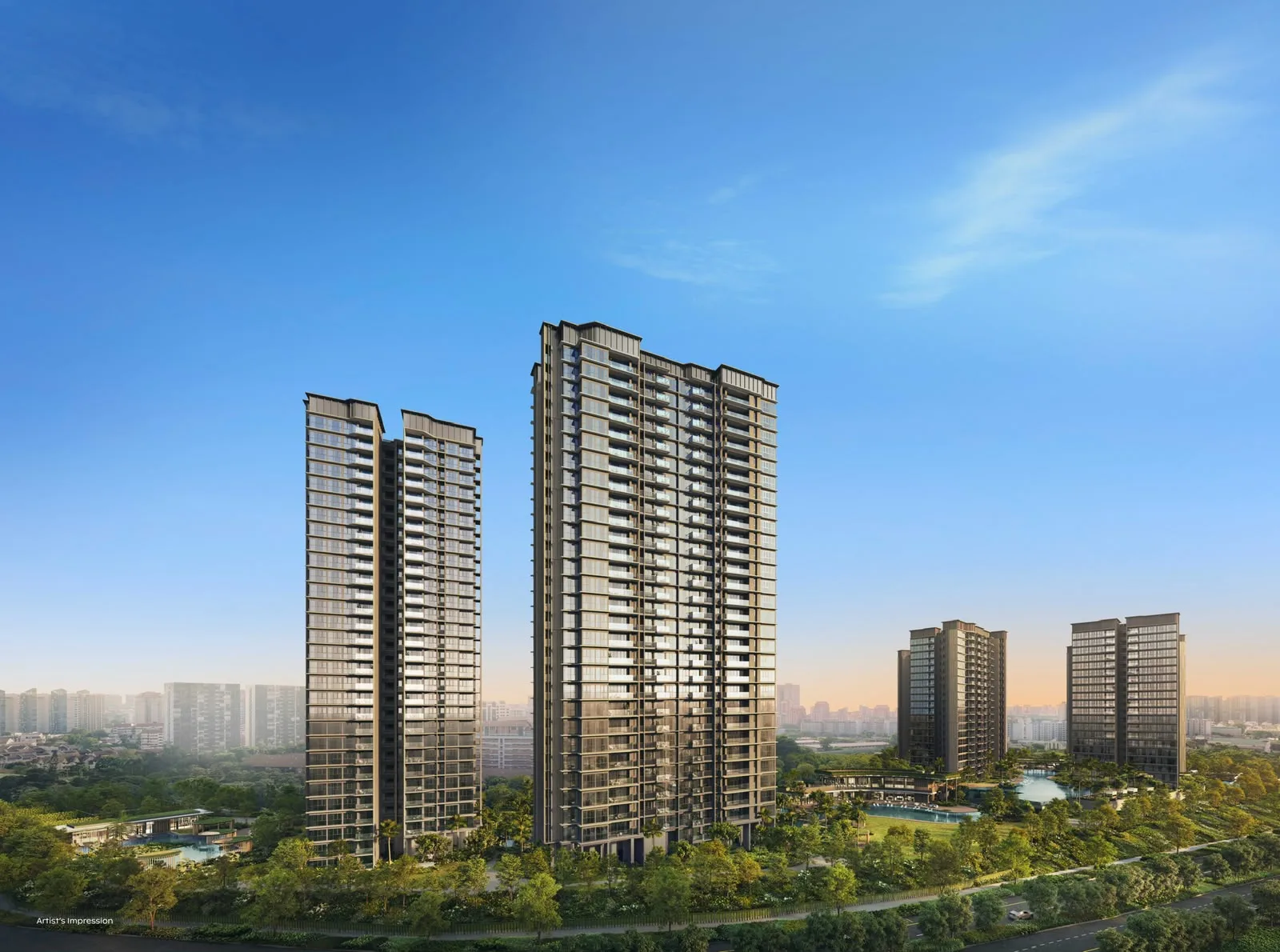 Thomson Reserve — artist's impression
