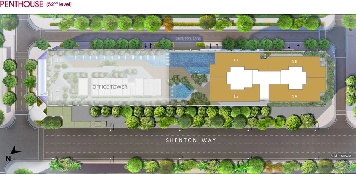 V on Shenton site plan 3 of 4