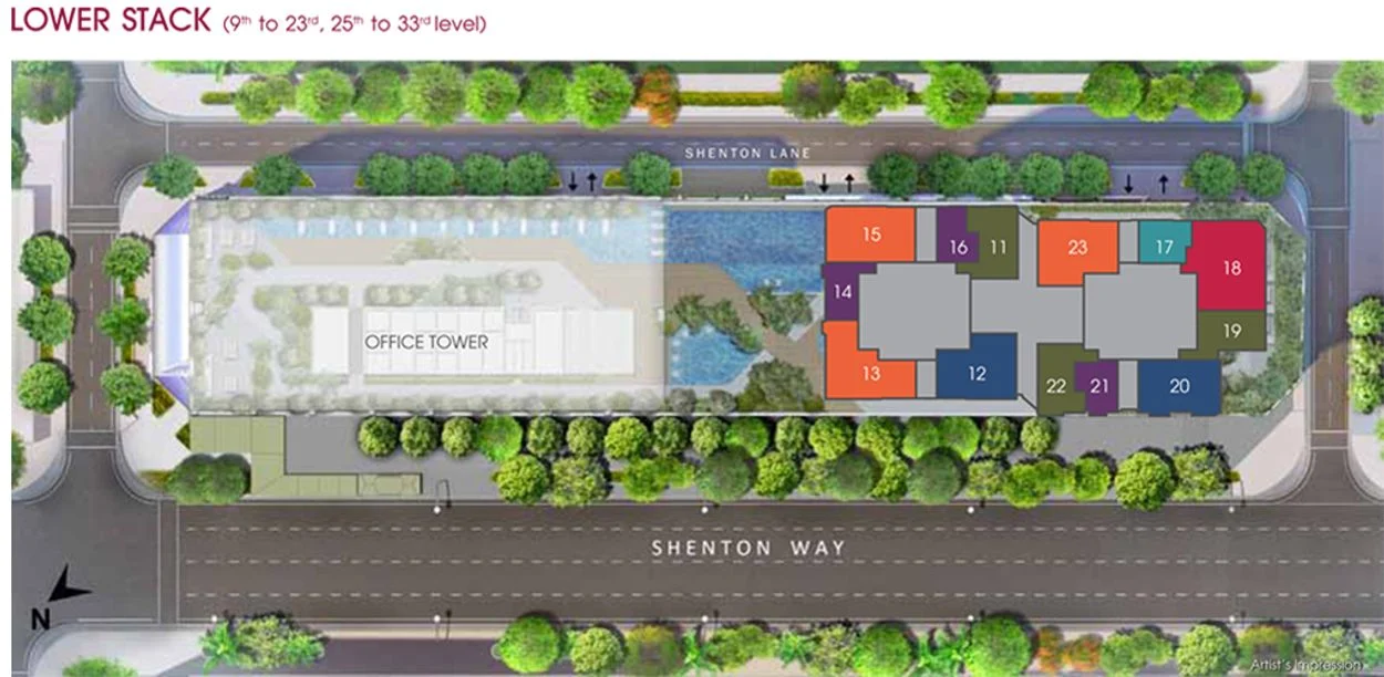 V on Shenton site plan 4 of 4