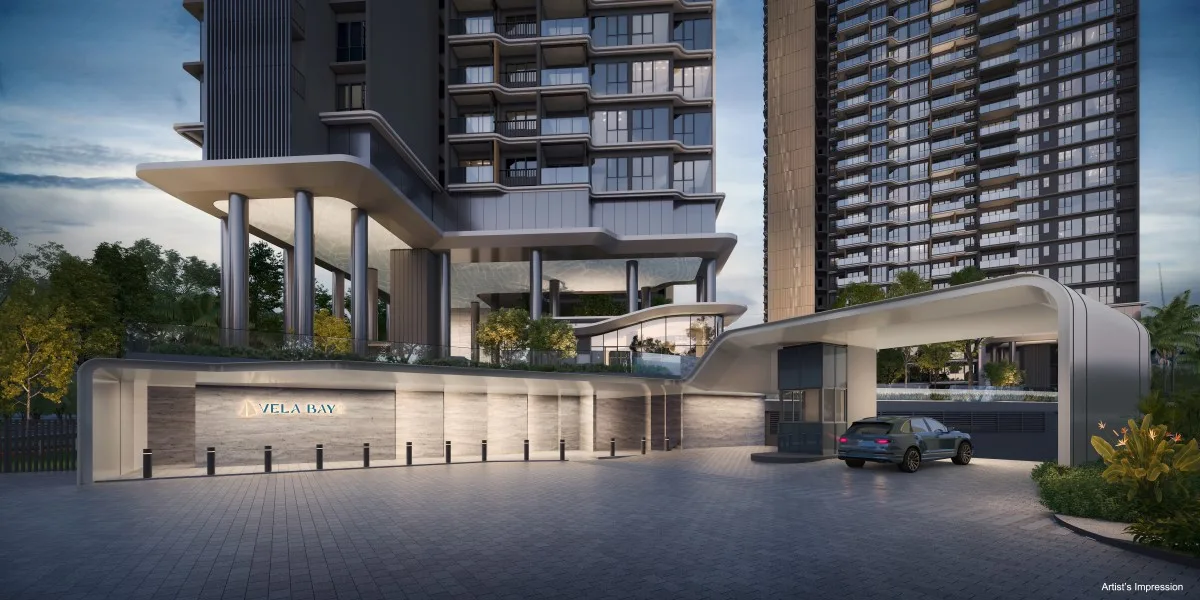 Vela Bay — artist's impression